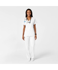 Pantaloni uniforma medicala, Wink PRO, 5319, Culoare: White, Marime: 2XS, 