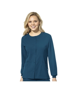 Jacheta uniforma medicala, W123, 8155, Culoare: Caribbean Blue, Marime: XS, 