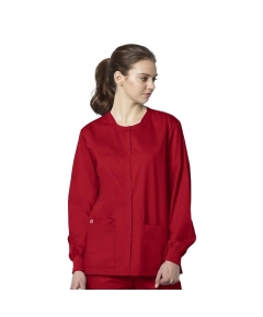 Jacheta uniforma medicala, unisex, Wink Work, 800, Culoare: Red, Marime: XS, 