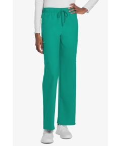 Pantaloni uniforma medicala unisex, Cherokee, CK280A, Culoare: Teal, Marime: XS, 
