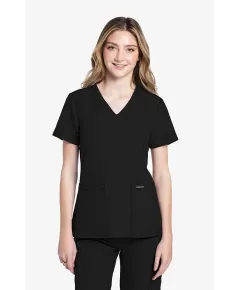 Bluza uniforma medicala, Cherokee, CK953, Culoare: Black, Marime: 2XS, 
