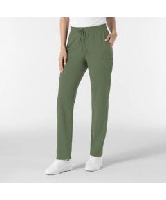 Pantaloni uniforma medicala, Wink Renew, 5254, Culoare: Olive, Marime: L, 