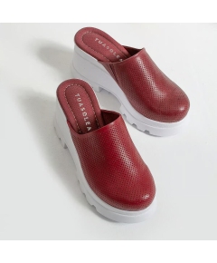 Saboti medicali, dama, cu platforma, din piele naturala, Marimi: 36, 