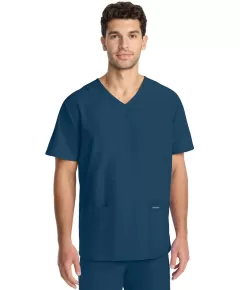 Bluza uniforma medicala, unisex, Cherokee  CK14, Culoare: Caribbean Blue, Marime: XS, 