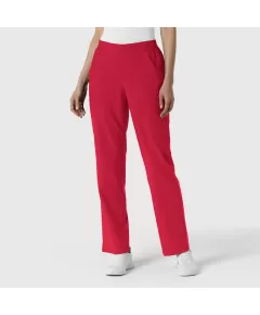 Pantaloni uniforma medicala dama, Wink W123, 5145, Culoare: Red, Marime: S, 