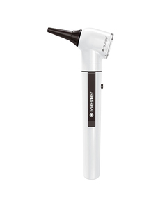 Otoscop alb E-scope RIESTER, iluminare directa vacuum 2.7V 2100-200, 