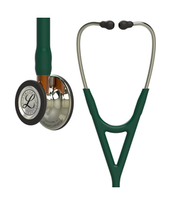Stetoscop 3M Littmann, Cardiology IV, Champagne, Hunter Green 6206, 