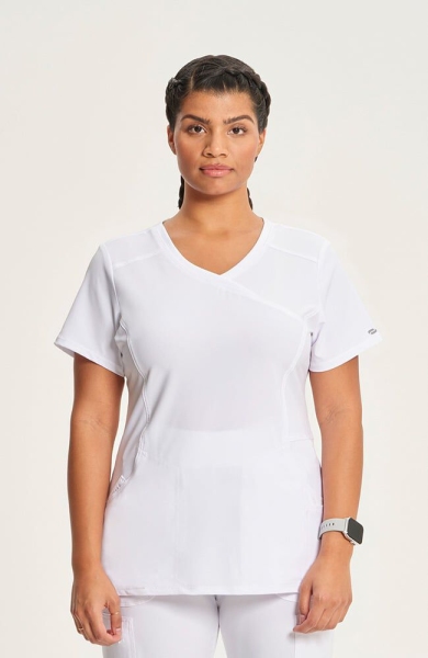 Bluza uniforma medicala, dama, Infinity, CKE2526, Culoare: White, Marime: XS, Pentru: Femei, 