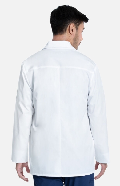 Halat medical, barbati, Cherokee, CK401, Pentru: Barbati, Culoare: White, Marime: XS, , 3 image