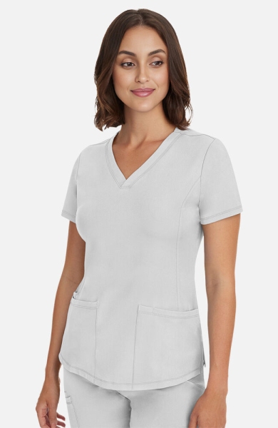 Bluza uniforma medicala, dama, Healing Hands HH Works, HHE2500, Culoare: White, Pentru: Femei, Marime: XS, , 7 image
