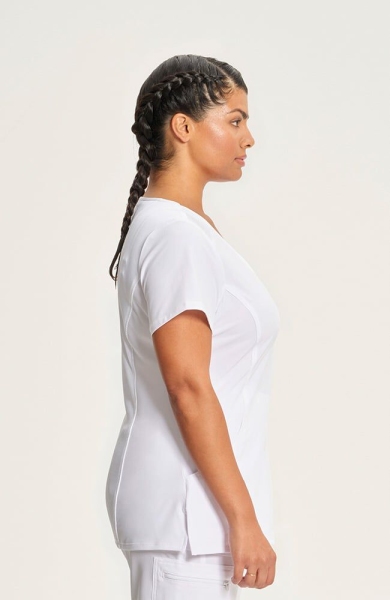 Bluza uniforma medicala, dama, Infinity, CKE2526, Culoare: White, Marime: XS, Pentru: Femei, , 4 image