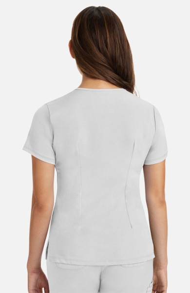 Bluza uniforma medicala, dama, Healing Hands HH Works, HHE2500, Culoare: White, Pentru: Femei, Marime: XS, , 8 image