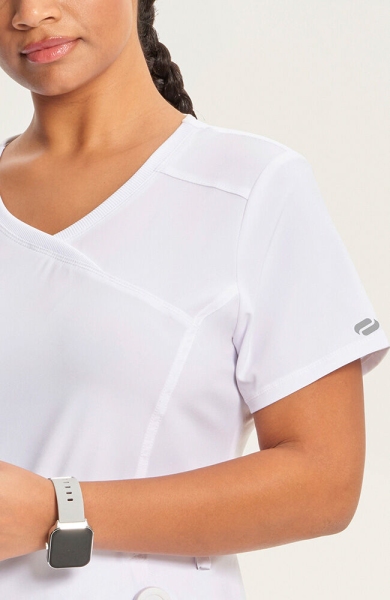 Bluza uniforma medicala, dama, Infinity, CKE2526, Culoare: White, Marime: XS, Pentru: Femei, , 7 image