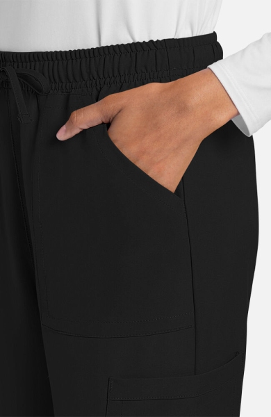 Pantaloni uniforma medicala dama, Cherokee, CK272A, Culoare: Black, Marime: XS, , 5 image