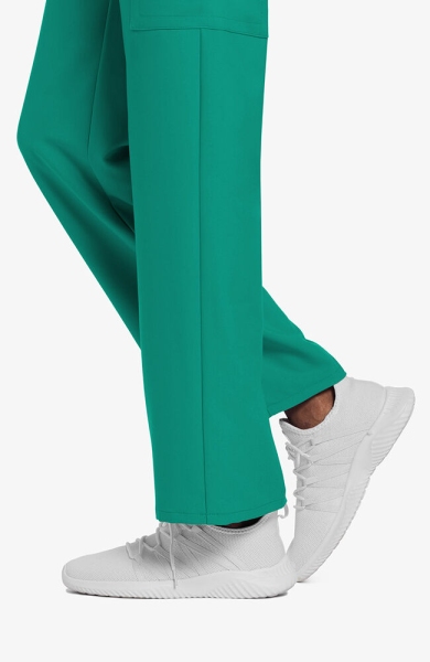 Pantaloni uniforma medicala unisex, Cherokee, CK280A, Culoare: Teal, Marime: XS, , 6 image