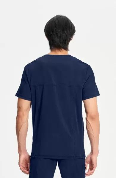 Bluza uniforma medicala, Infinity, CKE900A, Culoare: Navy, Marime: S, , 4 image