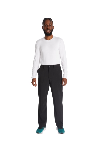 Pantaloni uniforma medicala, cargo, barbati, Dickies, DKE015, Culoare: Black, Marime: S, , 2 image