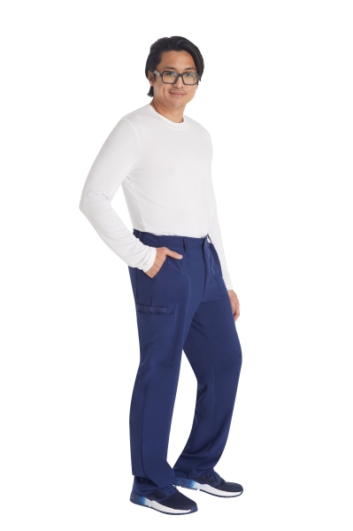 Pantaloni uniforma medicala, cargo, barbati, Dickies, DKE015, Culoare: Navy, Marime: S, , 3 image