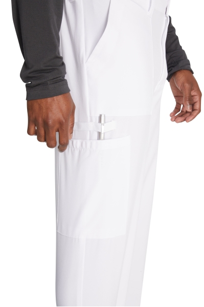 Pantaloni uniforma medicala, cargo, barbati, Dickies, DKE015, Culoare: White, Marime: S, 