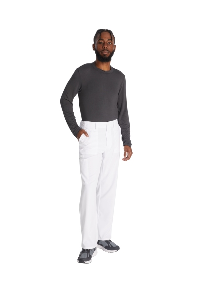 Pantaloni uniforma medicala, cargo, barbati, Dickies, DKE015, Culoare: White, Marime: S, , 4 image