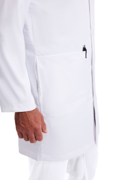 Halat medical, barbati, Healing Hands Luke, HHE5151, Culoare: White, Marime: S, , 4 image