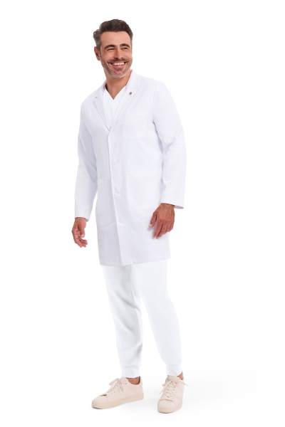 Halat medical, barbati, Healing Hands Luke, HHE5151, Culoare: White, Marime: S, , 5 image