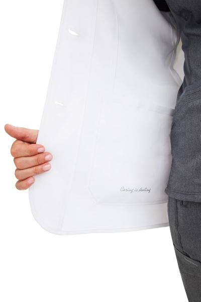 Halat medical, dama, Healing Hands Flo, HHE5160, Culoare: White, Marime: 2XS, , 6 image