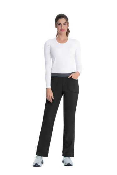 Pantaloni uniforma medicala, Infinity, CKE1124, Culoare: Black, Marime: XS, 