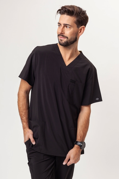 Bluza uniforma medicala, barbati, Dickies EDS Essentials, DKE645, Pentru: Barbati, Culoare: Black, Marime: M, 