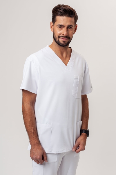 Bluza uniforma medicala, barbati, Dickies EDS Essentials, DKE645, Pentru: Barbati, Culoare: White, Marime: M, 