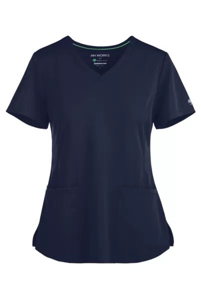 Bluza uniforma medicala, dama, Healing Hands HH Works, HHE2500, Culoare: Navy, Pentru: Femei, Marime: M, 