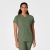 Bluza uniforma medicala, Wink Renew, 6534, Culoare: Olive, Marime: S, 