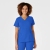 Bluza uniforma medicala, Wink W123, 6455, Culoare: Royal Blue, Marime: L, 