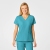 Bluza uniforma medicala, W123, 6555, Culoare: Teal, Marime: XS, 