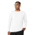 Bluza medicala cu maneca lunga, Layers, 2629, Culoare: White, Marime: XS, 