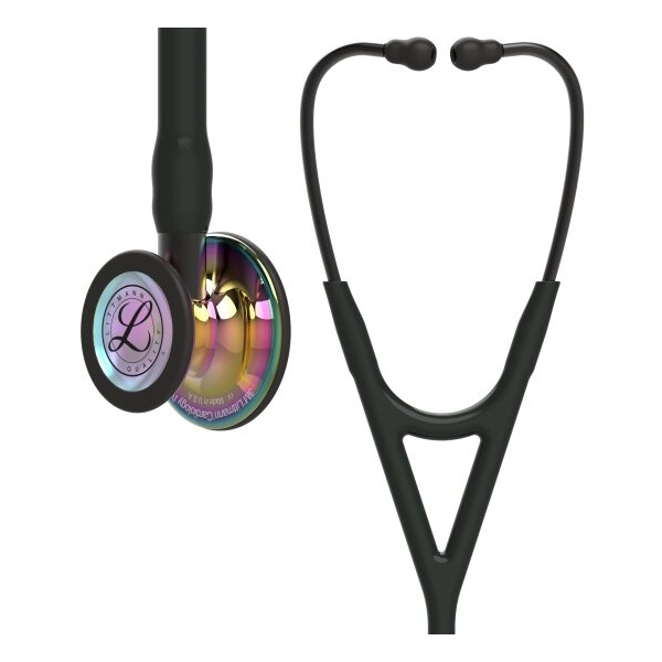 Stetoscop 3M Littmann, Cardiology IV, Rainbow Black 6240, 