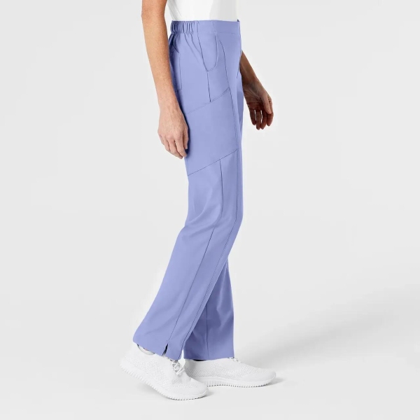 Pantaloni uniforma medicala, Wink W123, 5155, Pentru: Femei, Culoare: Ceil, Marime: 2XS, , 3 image
