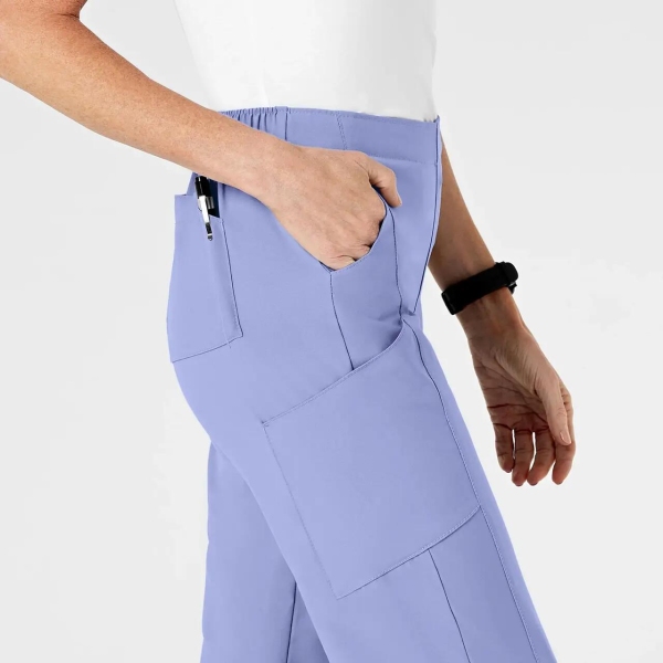 Pantaloni uniforma medicala, Wink W123, 5155, Pentru: Femei, Culoare: Ceil, Marime: 2XS, , 6 image