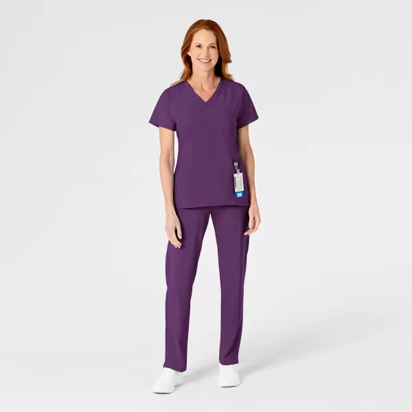 Pantaloni uniforma medicala, Wink W123, 5155, Pentru: Femei, Culoare: Eggplant, Marime: L, , 2 image