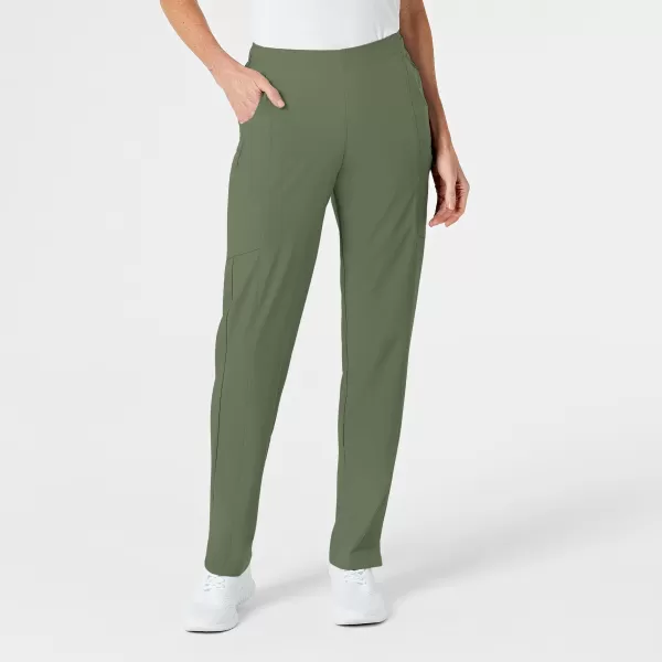 Pantaloni uniforma medicala, Wink W123, 5155, Pentru: Femei, Culoare: Olive, Marime: XL, 