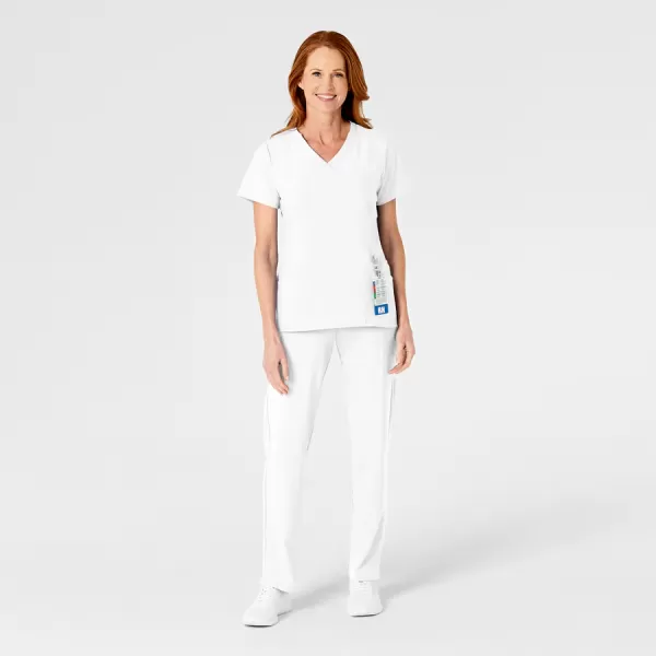 Pantaloni uniforma medicala, Wink W123, 5155, Pentru: Femei, Culoare: White, Marime: 2XL, , 2 image