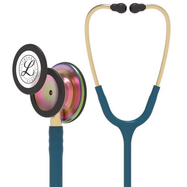 Stetoscop 3M Littmann, Classic III, Rainbow, Caribbean Blue 5807, 
