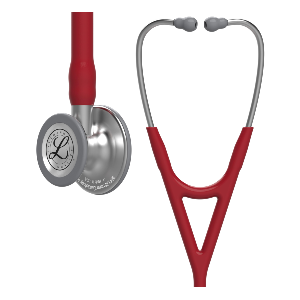 Stetoscop 3M Littmann, Cardiology IV, Standard-Finish  Burgundy 6184, 