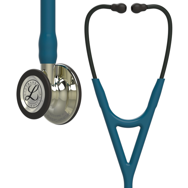 Stetoscop 3M Littmann, Cardiology IV, Champagne Caribbean Blue 6190, 