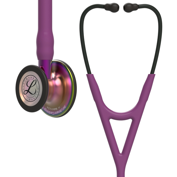 Stetoscop 3M Littmann, Cardiology IV, Rainbow Plum 6205, 