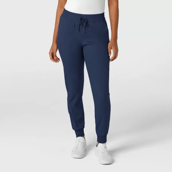 Pantaloni uniforma medicala, Wink Boundless, 5151, Culoare: Navy, Marime: M, 