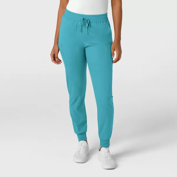Pantaloni uniforma medicala, Wink Boundless, 5151, Culoare: Teal, Marime: S, 