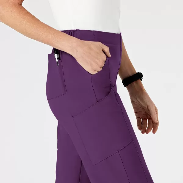 Pantaloni uniforma medicala, Wink W123, 5155, Pentru: Femei, Culoare: Eggplant, Marime: S, , 6 image