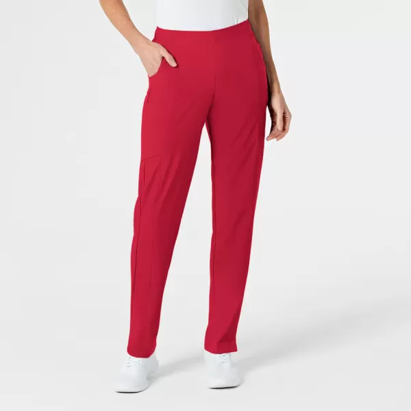 Pantaloni uniforma medicala, Wink W123, 5155, Pentru: Femei, Culoare: Red, Marime: M, 