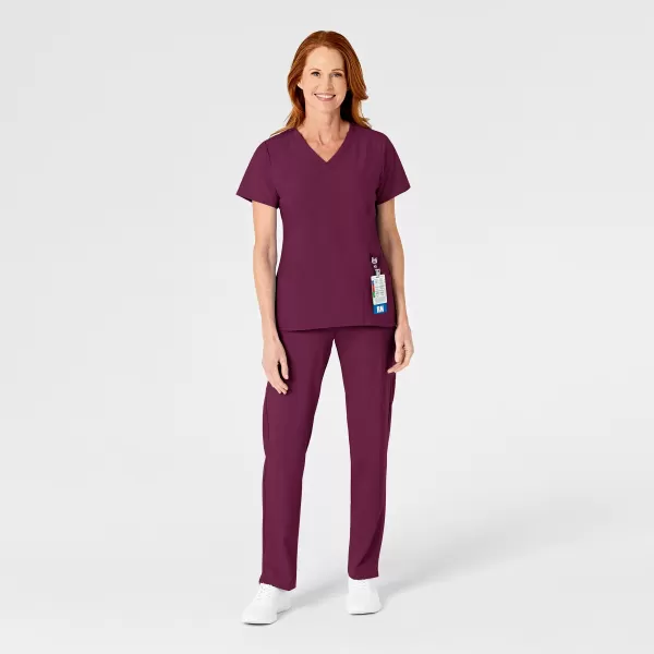 Pantaloni uniforma medicala, Wink W123, 5155, Pentru: Femei, Culoare: Wine, Marime: L, , 2 image